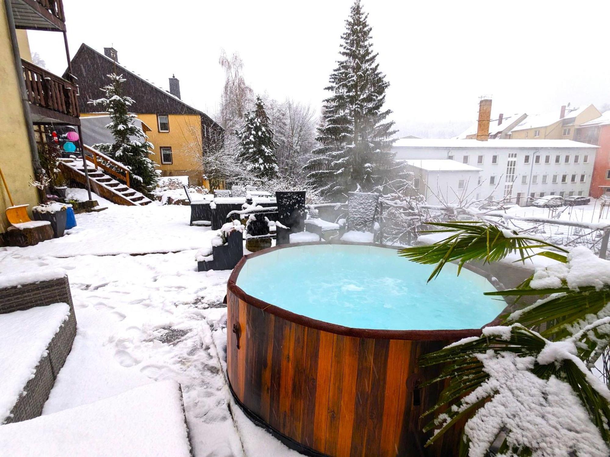 Hw2B - Urlaubsmagie - Wohlfuehlwohnung Mit Balkon, Pool, Sauna & Terrasse Sebnitz Ngoại thất bức ảnh
