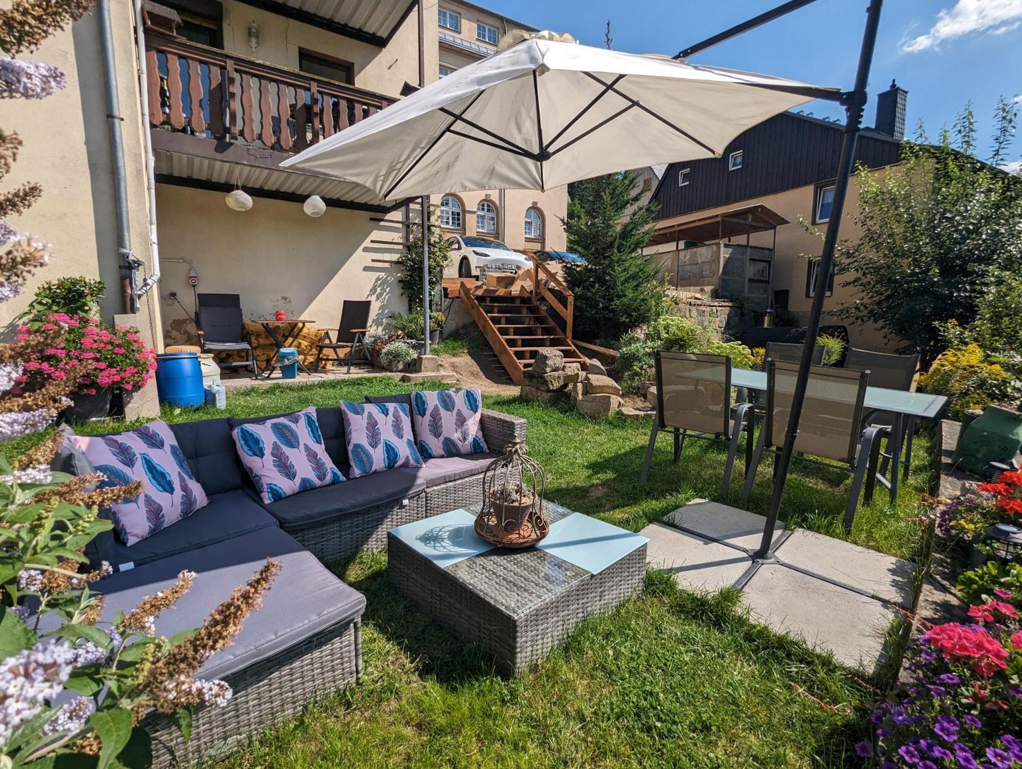Hw2B - Urlaubsmagie - Wohlfuehlwohnung Mit Balkon, Pool, Sauna & Terrasse Sebnitz Ngoại thất bức ảnh