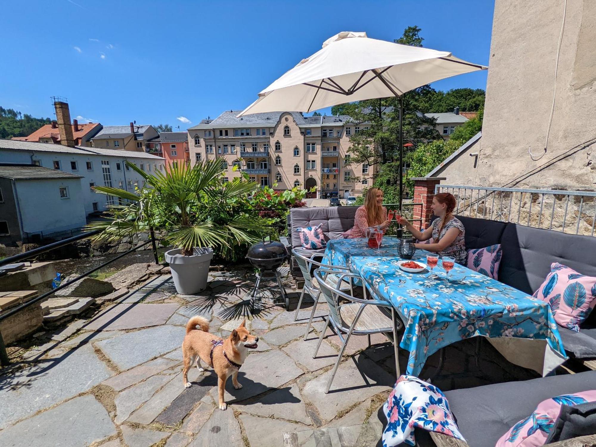 Hw2B - Urlaubsmagie - Wohlfuehlwohnung Mit Balkon, Pool, Sauna & Terrasse Sebnitz Ngoại thất bức ảnh