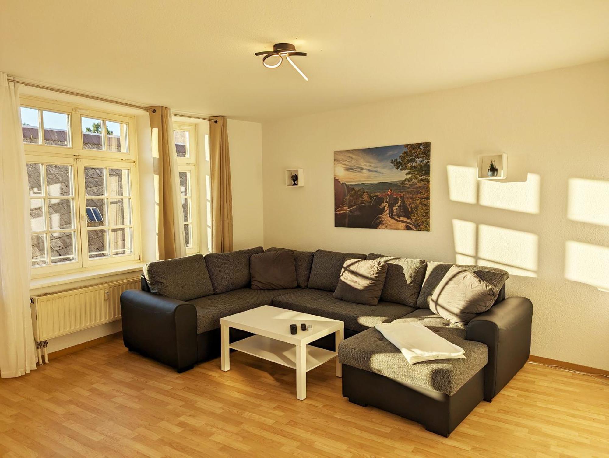 Hw2B - Urlaubsmagie - Wohlfuehlwohnung Mit Balkon, Pool, Sauna & Terrasse Sebnitz Ngoại thất bức ảnh