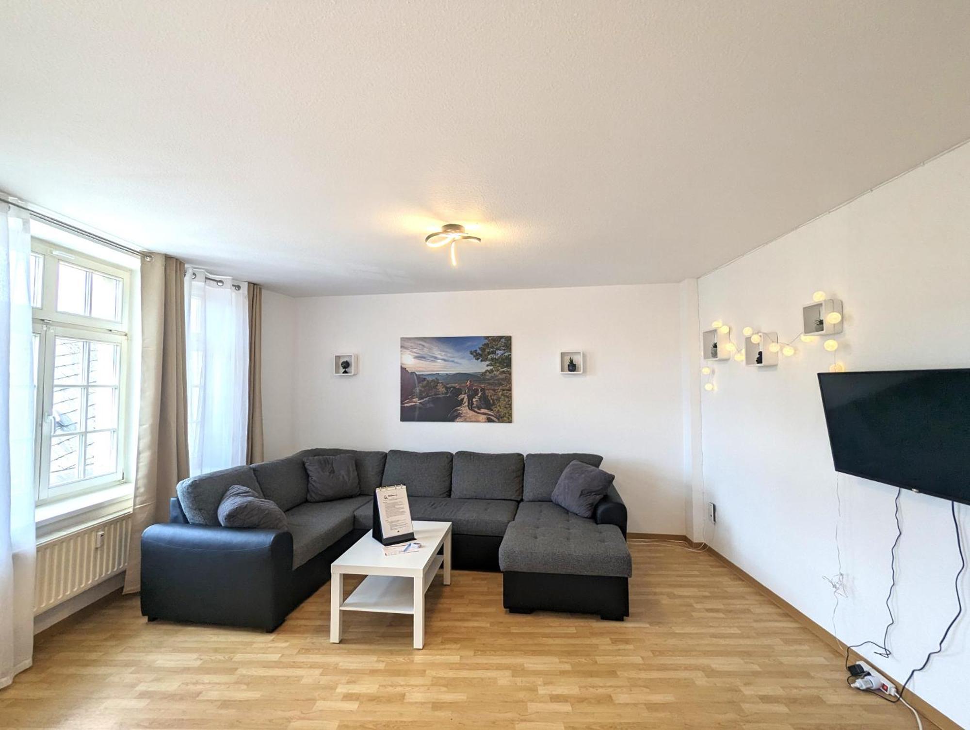 Hw2B - Urlaubsmagie - Wohlfuehlwohnung Mit Balkon, Pool, Sauna & Terrasse Sebnitz Ngoại thất bức ảnh