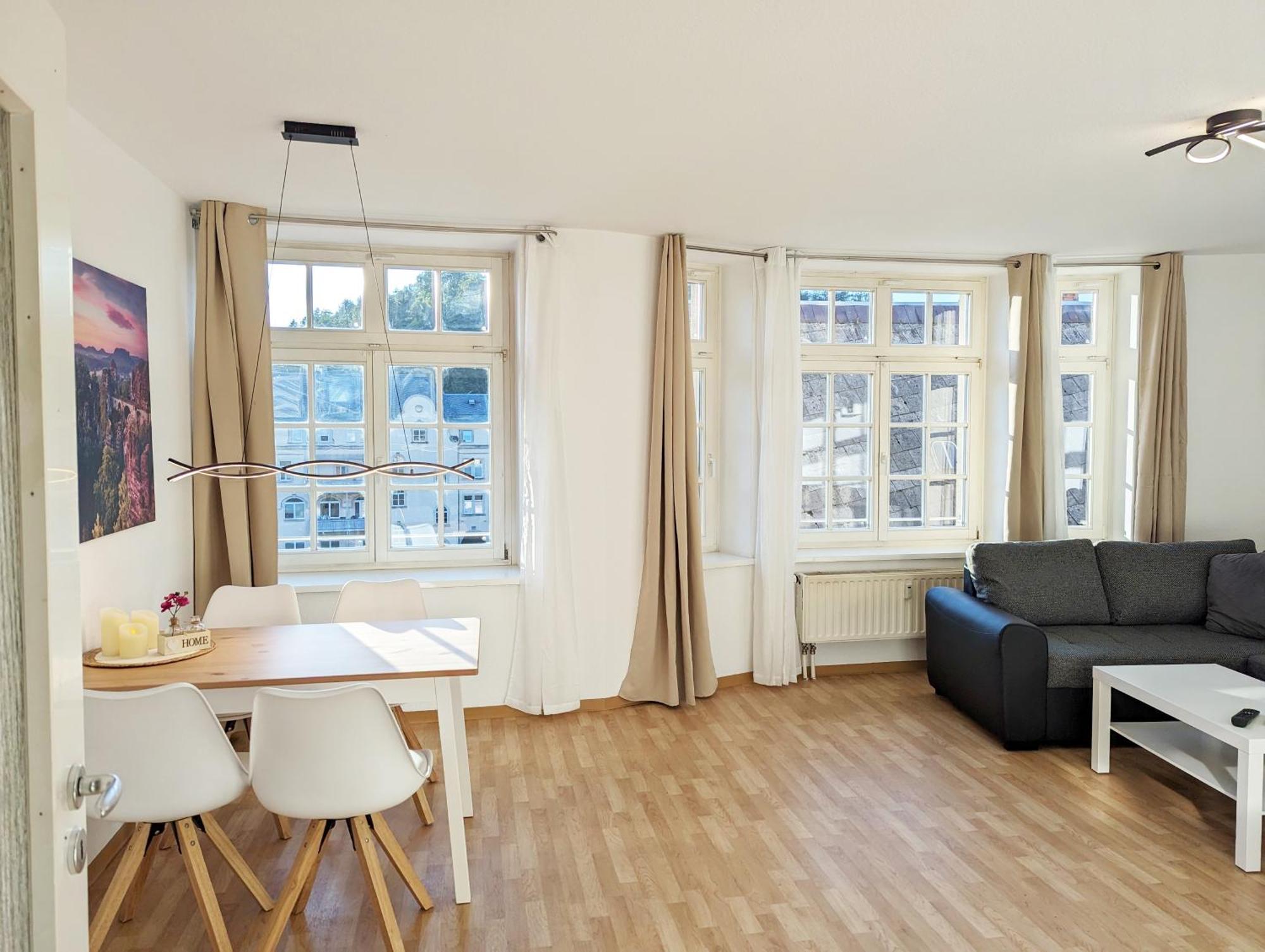 Hw2B - Urlaubsmagie - Wohlfuehlwohnung Mit Balkon, Pool, Sauna & Terrasse Sebnitz Ngoại thất bức ảnh
